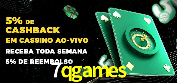 Promoções do cassino ao Vivo 7qgames