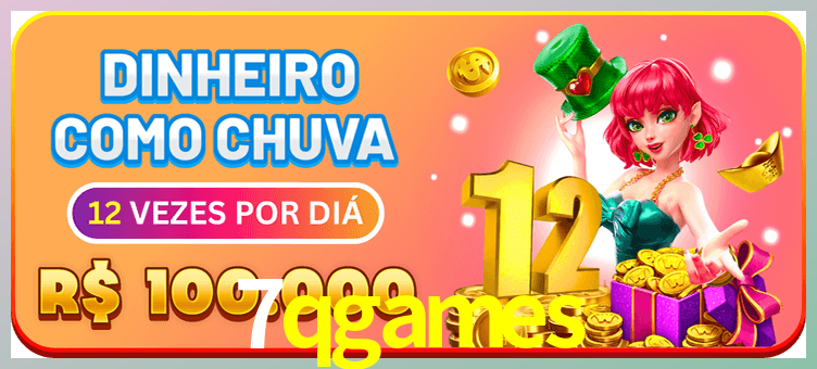 Aplicativo móvel 7qgames para iOS e Android